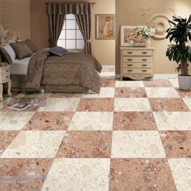 Artificial marble floor patterns